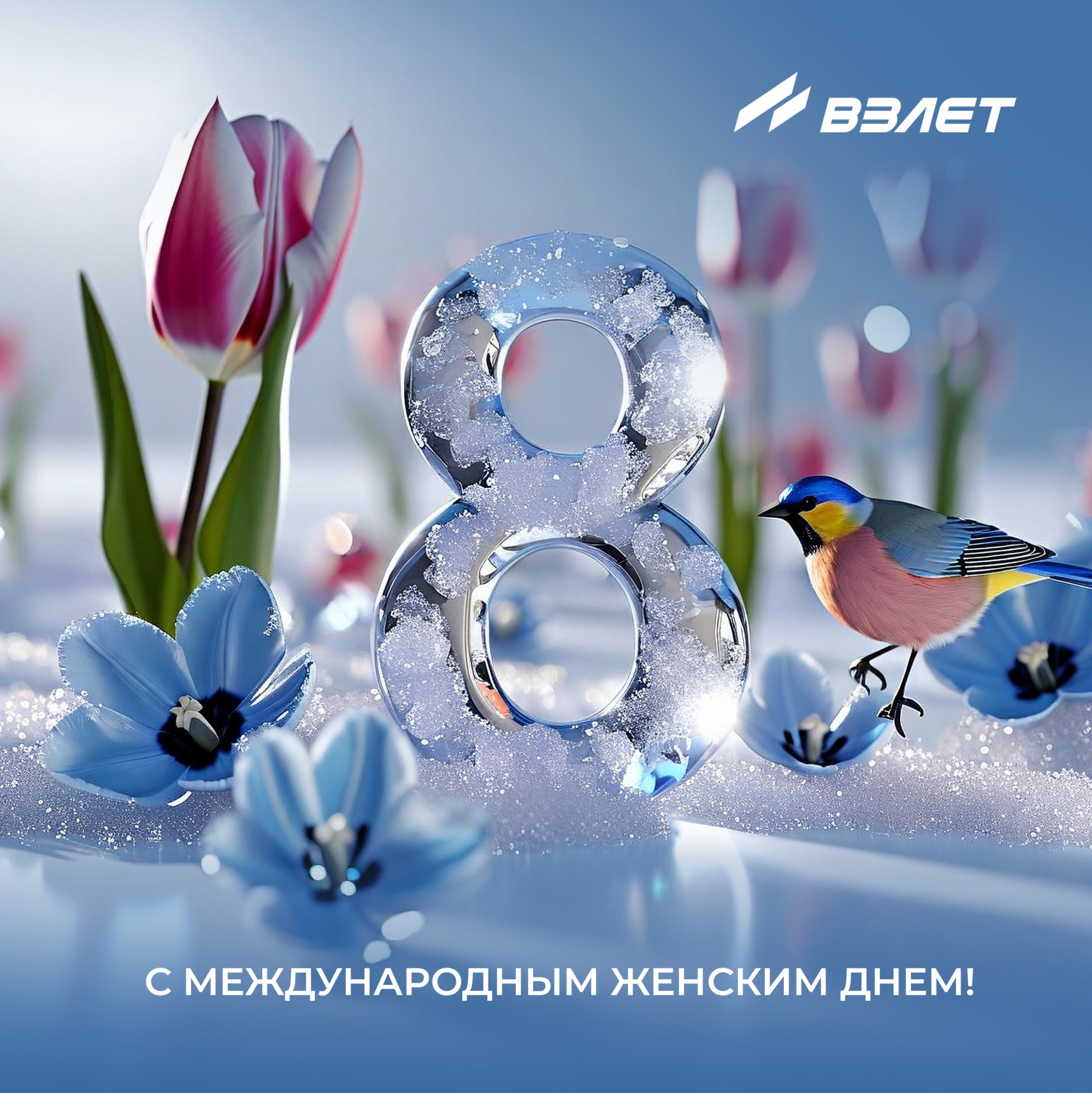 Поздравляем с Международным женским днём!